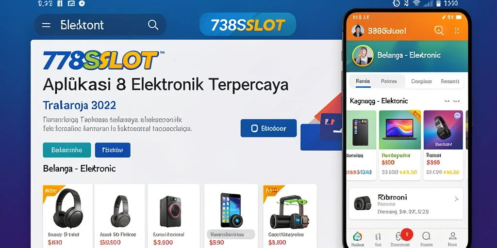 Antarmuka pengguna aplikasi 738SLOT yang intuitif dan menarik.
