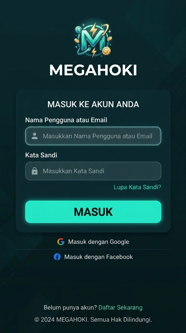 Cara Mudah Masuk Akun Megahoki untuk Android